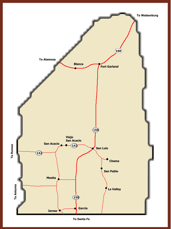 Ghost Towns of Colorado Costilla County